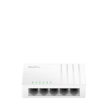 Cudy GS105U netværksswitch Ikke administreret Gigabit Ethernet (10/100/1000) Hvid