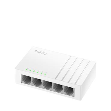 Cudy GS105U netværksswitch Ikke administreret Gigabit Ethernet (10/100/1000) Hvid