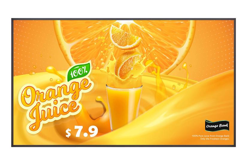 LG 55UH5Q-E, Digital fladskærm, 139,7 cm (55"), LCD, 3840 x 2160 pixel, Wi-Fi, 24/7