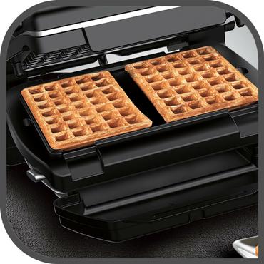 Tefal XA724810 Waffle plates, Black
