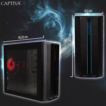 Captiva Advanced Gaming PC R92-718 AMD Ryzen 5 5500, 32GB RAM, 1TB SSD, GeForce RTX 5060 (8GB GDDR7), Windows 11