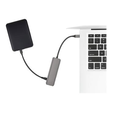 Trust Halyx Aluminium USB-C to 4-Port USB-A 3.2 Hub