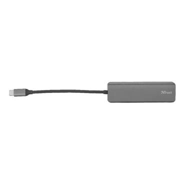 Trust Halyx Aluminium USB-C to 4-Port USB-A 3.2 Hub