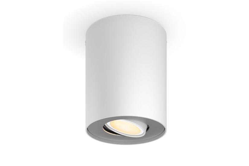 White Ambiance Pillar Einzelspot (weiß, Erweiterung)