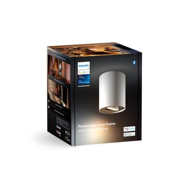 White Ambiance Pillar Einzelspot (weiß, Erweiterung)