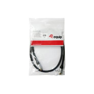 Equip 119380 HDMI-kabel 1 m HDMI Type A (Standard) Sort