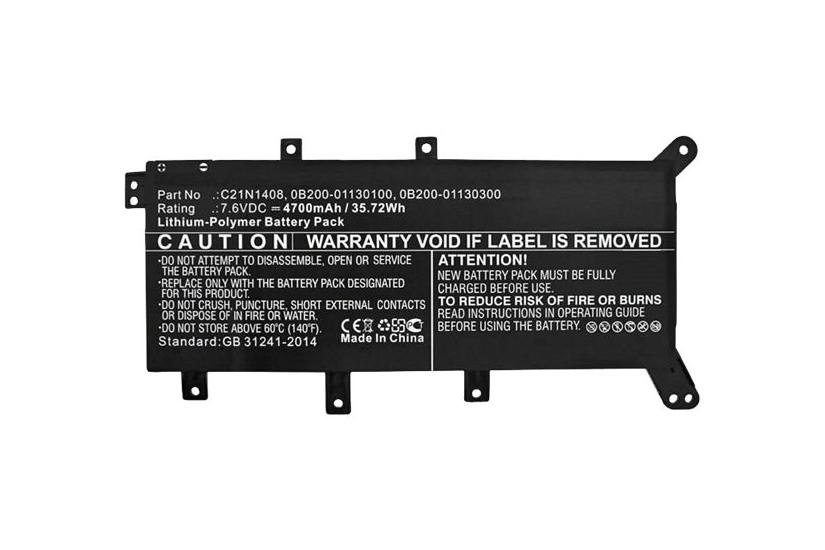 CoreParts - batteri till bärbar dator - 7,6 V - Li-pol - 4100 mAh - 31 Wh