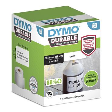 DYMO Durable Hvid Selvklæbende printeretiket