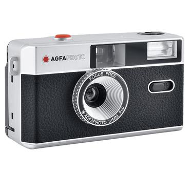 AgfaPhoto 603000 filmkamera Kompakt filmkamera 35 mm Sort, S&oslash;lv