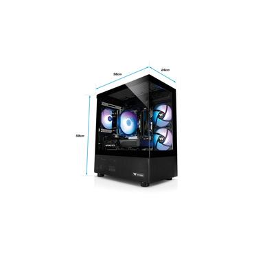 Thermaltake Arbejdsstation - 5700X - 16 GB - 500 GB - NVIDIA GeForce RTX 5060