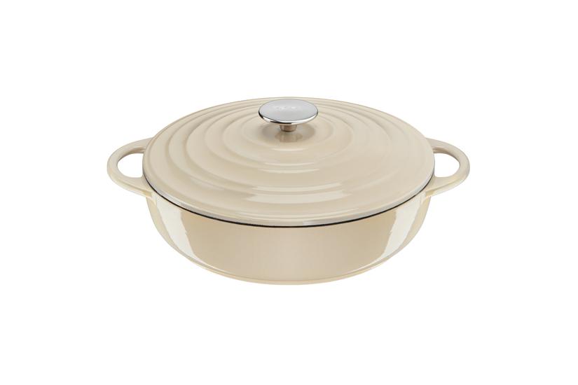 Tefal LOV Gusseisen Servierpfanne 28cm beige