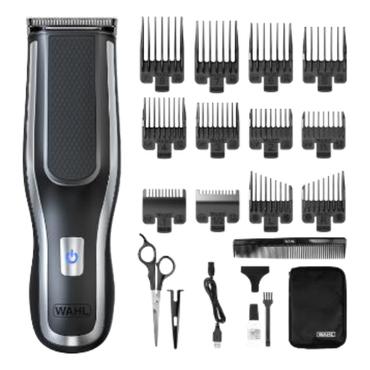 Wahl Self-Clip 360 Sort, S&oslash;lv Lithium-Ion (Li-Ion)