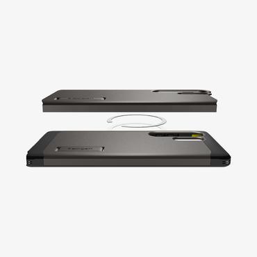 Spigen Tough Armor AI (MagFit) mobiltelefon etui 17,5 cm (6.9") Cover Metallic