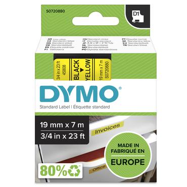 DYMO D1 - mærkattape - 1 kassette(r) - Rulle (1,9 cm x 7 m)