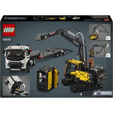LEGO Technic Volvo FMX-lastbil og EC230 elektrisk gravemaskine