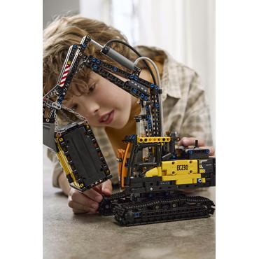 LEGO Technic Volvo FMX-lastbil og EC230 elektrisk gravemaskine