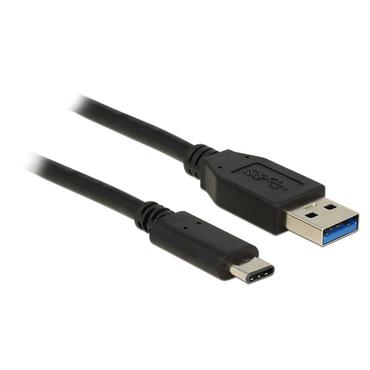 Delock - USB typ C-kabel - 24 pin USB-C till USB typ A - 1 m