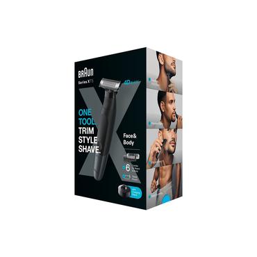 Braun Trimmer - 45 min - 1 mm, 2 mm, 3 mm, 5 mm (face), 3 mm (body), sensitive (body) mm