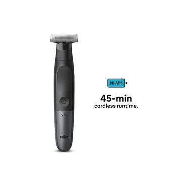Braun Trimmer - 45 min - 1 mm, 2 mm, 3 mm, 5 mm (face), 3 mm (body), sensitive (body) mm