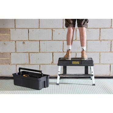 Stanley FATMAX FMST81083-1 transportkasse til udstyr Taske med h&aring;rd skal Sort, Gul