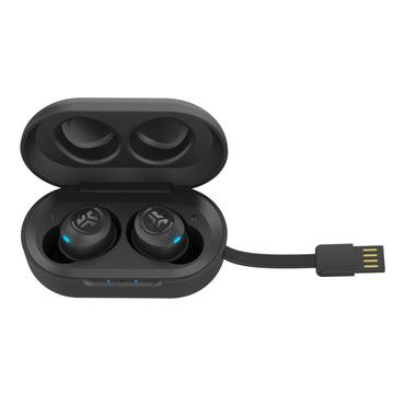 JLab JBuds Air True Wireless Hovedtelefoner True Wireless Stereo (TWS) I ørerne Musik Bluetooth Sort