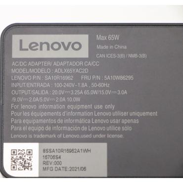 Lenovo ACADAPTER PD65W20/15/9/5V2PWWACB