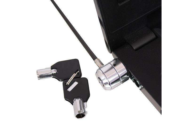 Lindy Notebook S&auml;kerhetskabel, Barrel Key Lock - s&auml;kerhetskabel