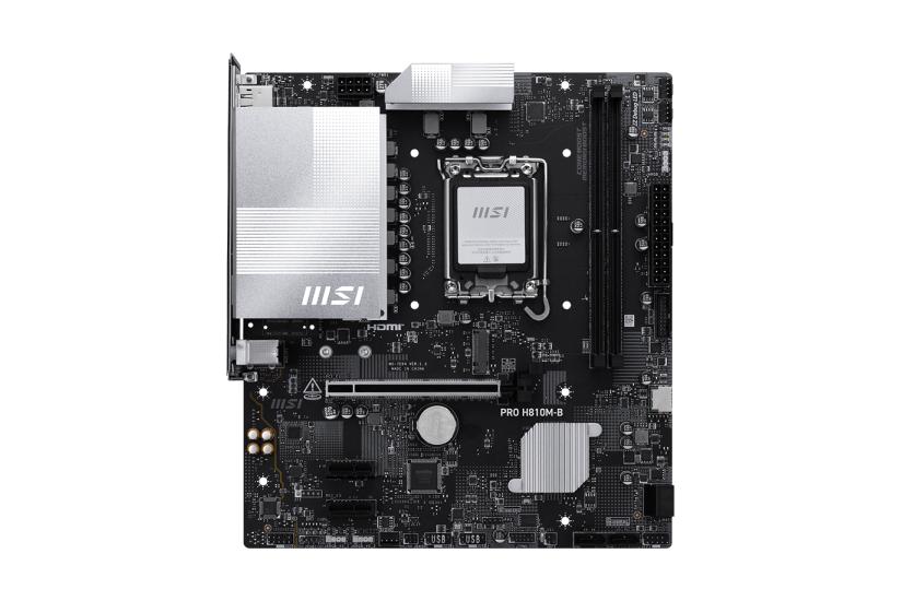 MSI PRO H810M-B bundkort Intel H810 LGA 1851 (Socket V1) micro ATX