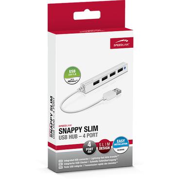 SPEEDLINK SNAPPY SLIM - nav - 4 portar