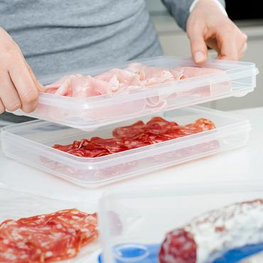 EMSA 508557 enhed til madopbevaring Rektangulær Kasse 2,65 L Blå, Transparent 1 stk