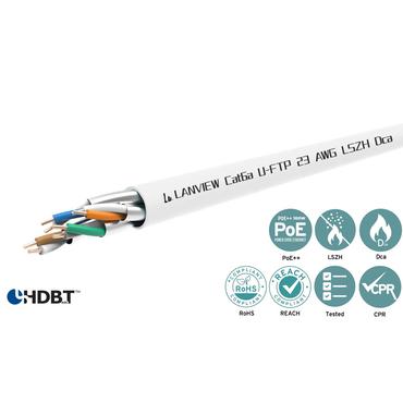 Cat6a U-FTP 4x2xAWG23 LSZH