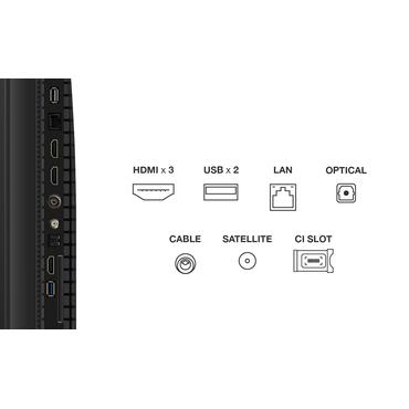 TCL 55P7K 55" | Ultra HD 4K QLED Smart TV (2025) | Google TV + Wifi | Dolby Vision & HDR10 | 60Hz