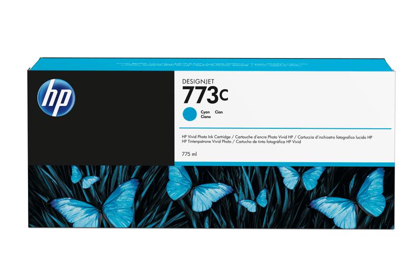 HP 773C - cyan - original - bl&auml;ckpatron