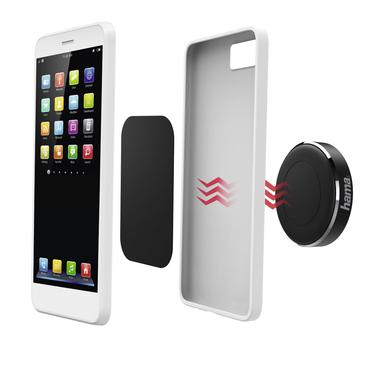 ZAMIENNIK 201518 "Magnet" Universal Smartphone Holder, Stick-on, black