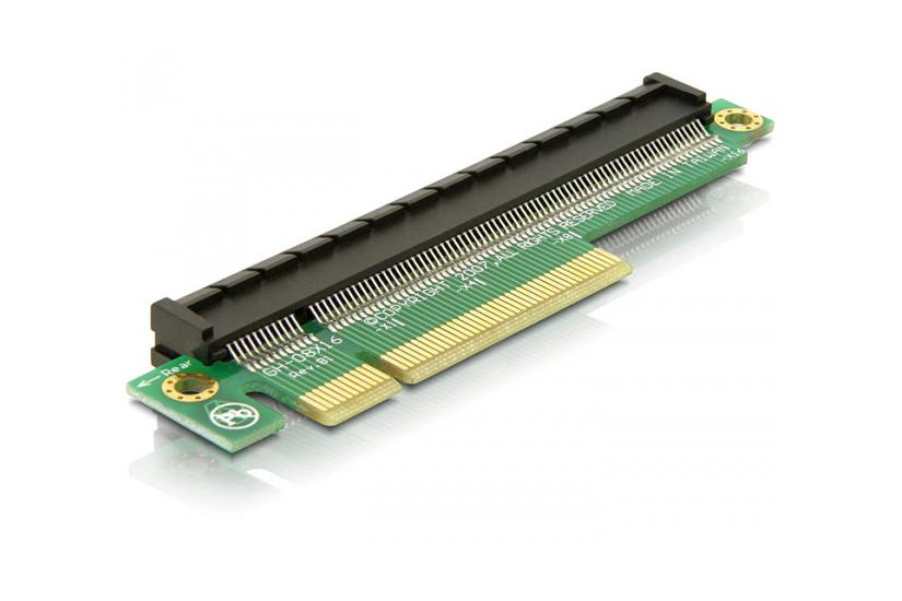 Delock PCIe Extension Riser Card x8 > x16 - kort f&ouml;r stigare