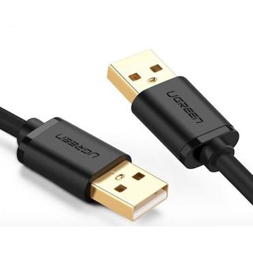 Ugreen 10311 USB-kabel USB 2.0 2 m USB A Sort, Guld