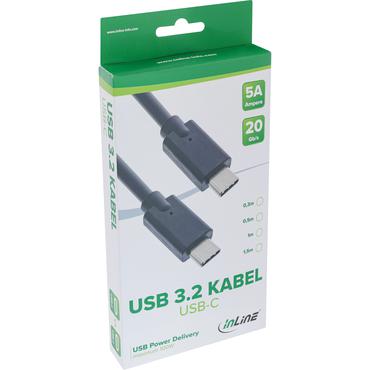 USB-C 3.2 Gen 2x2 kabel,