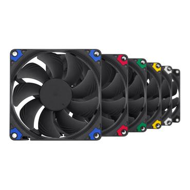 Noctua chromax NF-A9x14 HS-PWM.black.swap indsats med blæser