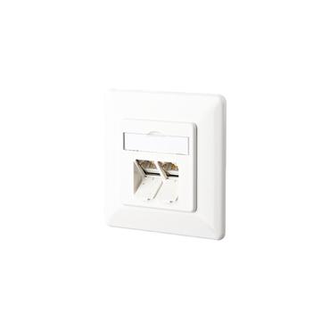 BTR E-DAT C6A UP - planforsænket stikdåse