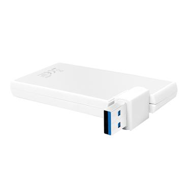 LogiLink USB 3.0 HUB 90/180 Grad drehbar, silber