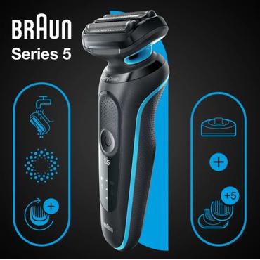 Braun Series 5 51-M4500cs Folie shaver Sort, Bl&aring;
