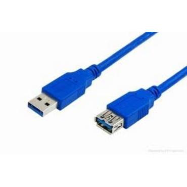 MediaRange - USB-f&ouml;rl&auml;ngningskabel - USB typ A till USB typ A - 3 m