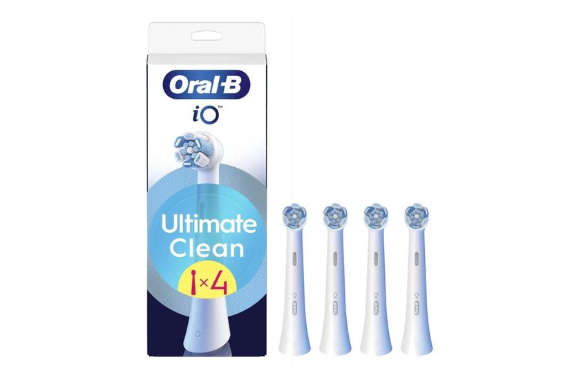 BRUSH HEAD IO 4PCS ORAL-B WHITE