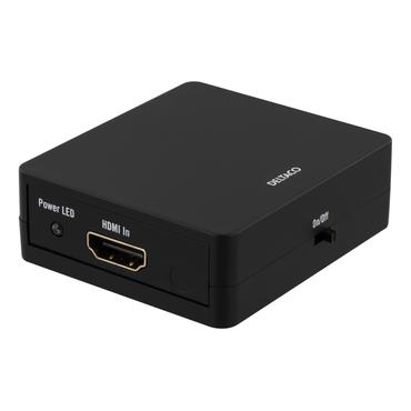 DELTACO HDMI-7050 - video/audiosplitter - 2 portar