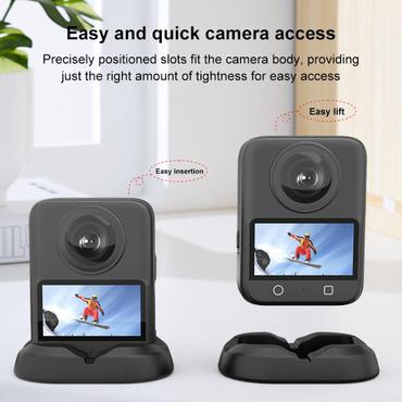 PULUZ DJI Osmo 360 silicone stand (black)