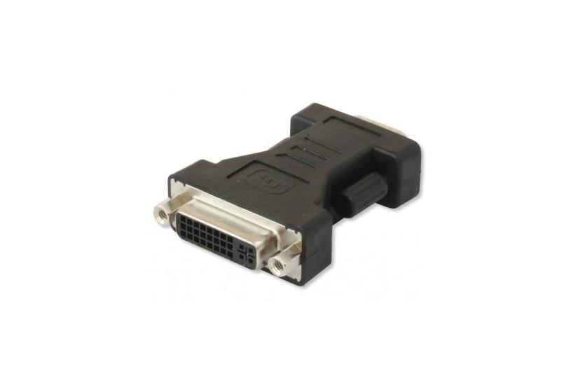 Techly IADAP-DVI-9100 kabel k&oslash;nsskifter DVI-A VGA