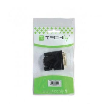Techly IADAP-DVI-9100 kabel k&oslash;nsskifter DVI-A VGA