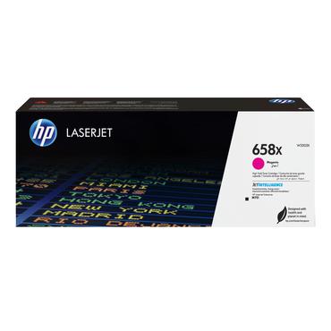 HP 658X - h&ouml;g kapacitet - magenta - original - LaserJet - tonerkassett (W2003X)