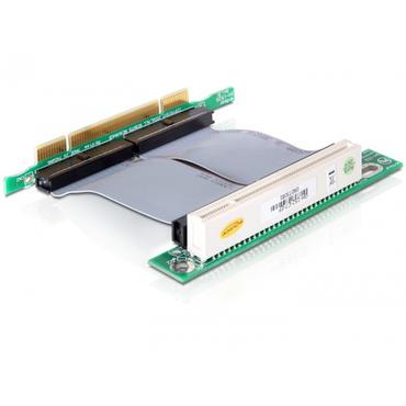 Delock Riser card PCI 32 Bit with flexible cable left insertion