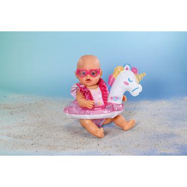BABY born Swim Set Unicorn 43cm Dukkebadetøj